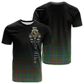 MacKintosh Hunting Ancient Tartan Crest T-shirt - Alba Celtic Style